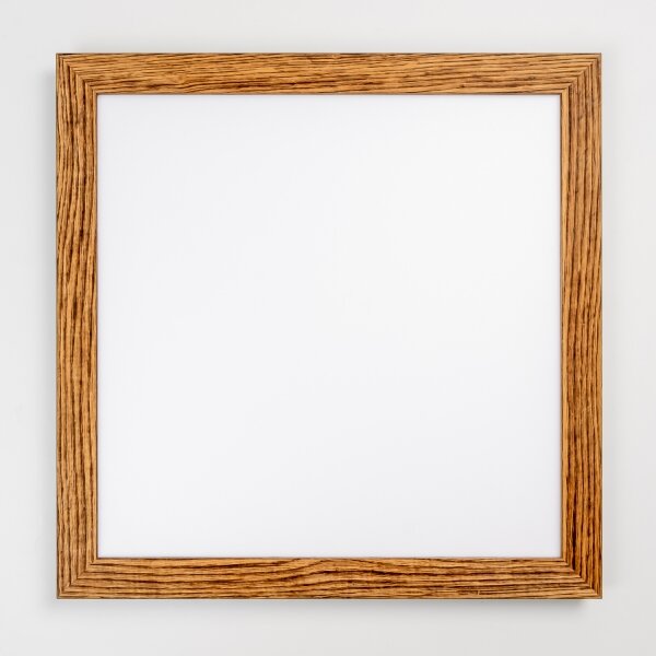 Brilagi - LED Плафониера SLIMFRAME WOOD LED/58W/230V 64x64 см кафяв