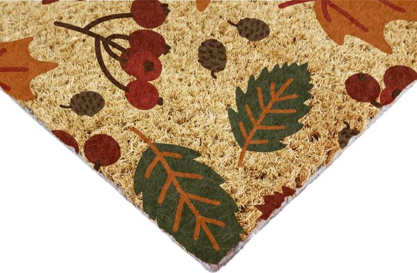 Изтривалка от кокосови влакна 40x60 cm Autumn Leaves – Artsy Doormats