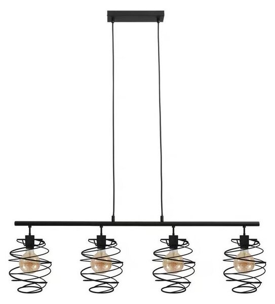 Briloner 4871-045 - Висящ полилей на кабел 4xE27/60W/230V