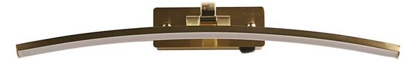 Searchlight 79822-50SB - LED осветително тяло за картини SANTORINI LED/11,03W/230V месинг