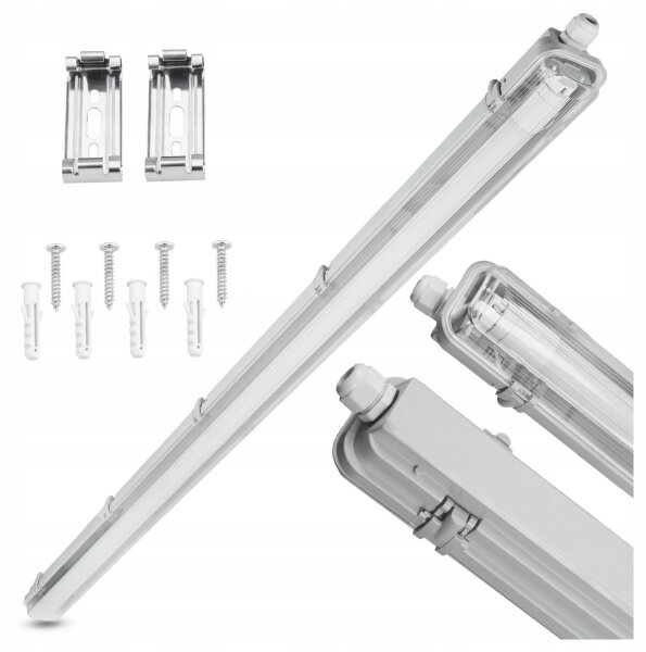 LED техническо флуоресцентно осветително тяло T8 1xG13/20W/230V 4000K 120 cm IP65 бяло