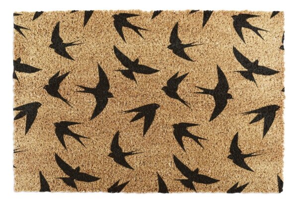 Изтривалка от кокосови влакна 40x60 cm Swallows – Artsy Doormats