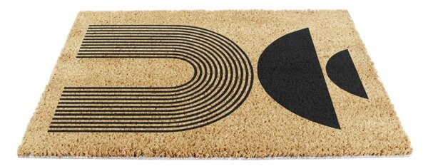 Изтривалка от кокосови влакна 40x60 cm Half Moon – Artsy Doormats