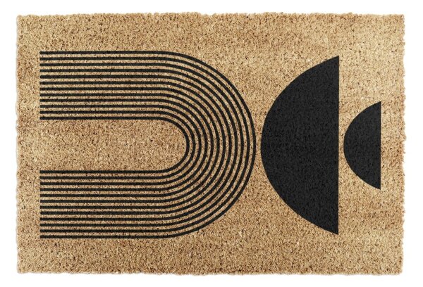 Изтривалка от кокосови влакна 40x60 cm Half Moon – Artsy Doormats