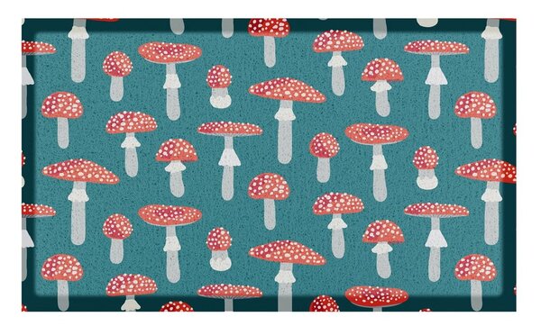 Изтривалка 40x70 cm Agaric Mushroom – Artsy Doormats