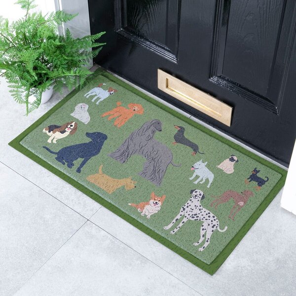 Изтривалка 40x70 cm Dog Breeds – Artsy Doormats