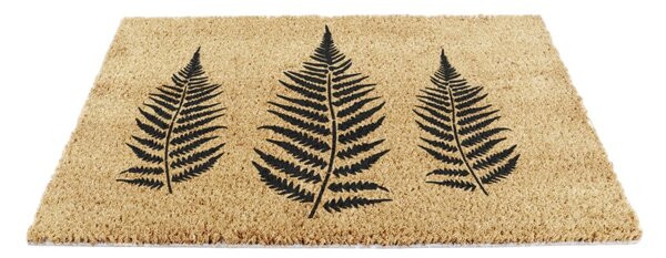 Изтривалка от кокосови влакна 40x60 cm Fern Leaf – Artsy Doormats