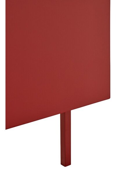 Червен висок скрин от декор от дъб 95x120 cm Arista – Teulat