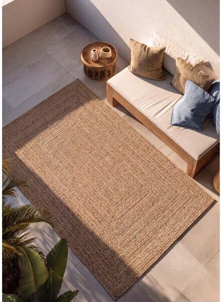 Килим за открито и закрито в естествен цвят 80x150 cm Acra – Universal