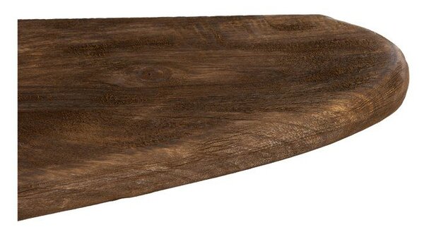Стенен рафт от масивно манго в тъмно естествен цвят 49 cm Ginosu – Light & Living