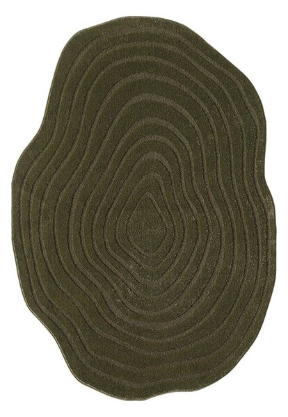 Тъмнозелен килим 160x230 cm Pebble – ESTE