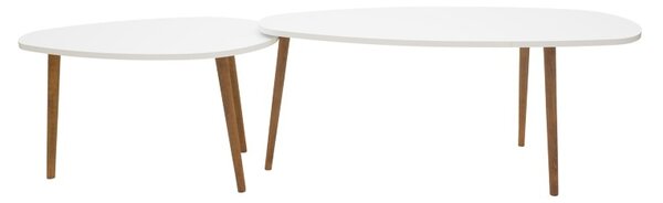 Масичка за кафе Monty Pako World White 116x46x6 cm