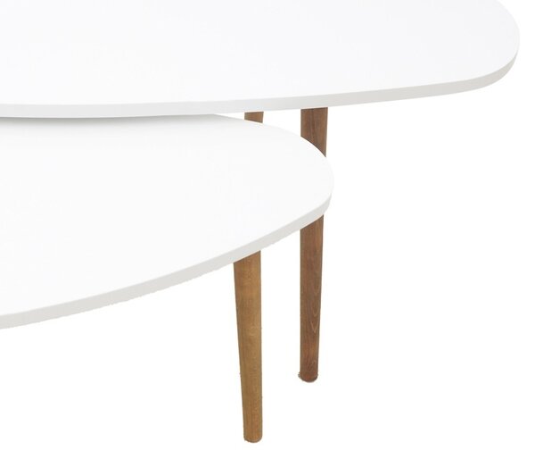 Масичка за кафе Monty Pako World White 116x46x6 cm