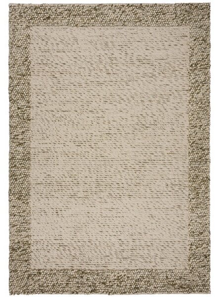 Вълнен граничен килим Bobble Вълнен граничен килим Bobble Green 160X230 cm, Flair Rugs