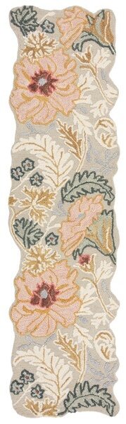 Дафне с форма на цветя Флорално розово 60x230 cm, Flair Rugs