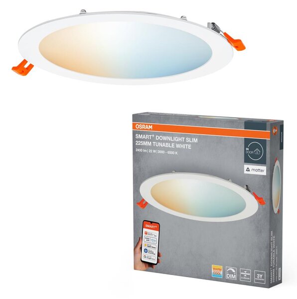 Osram - LED димируемо вградено осветително тяло SMART+ DOWNLIGHT LED/22W/230V Wi-Fi