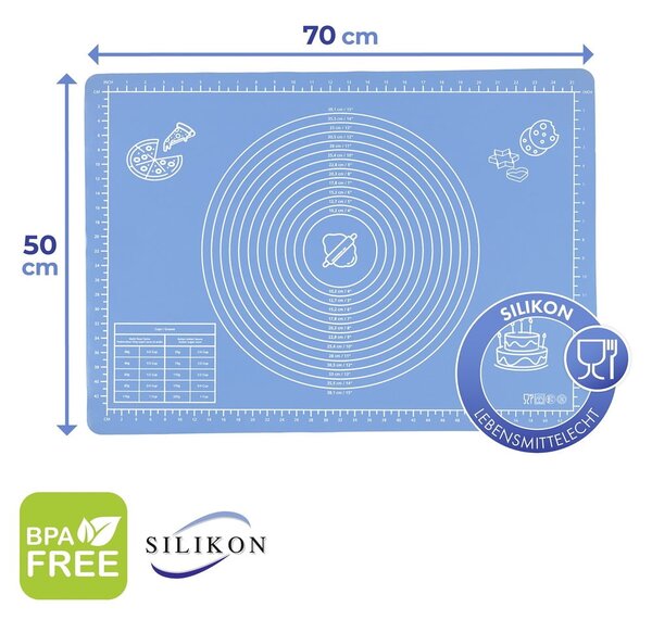 Силиконова подложка за печене 50x70 cm – Maximex