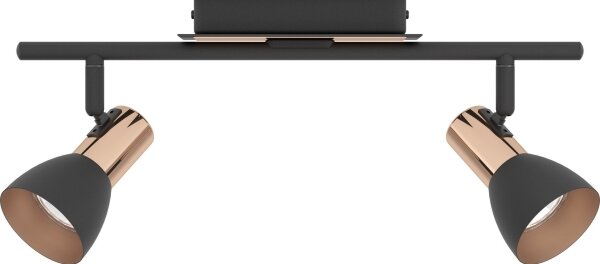 Eglo 94585 - LED Точково осветително тяло BARNHAM 2xGU10/3,3W/230V