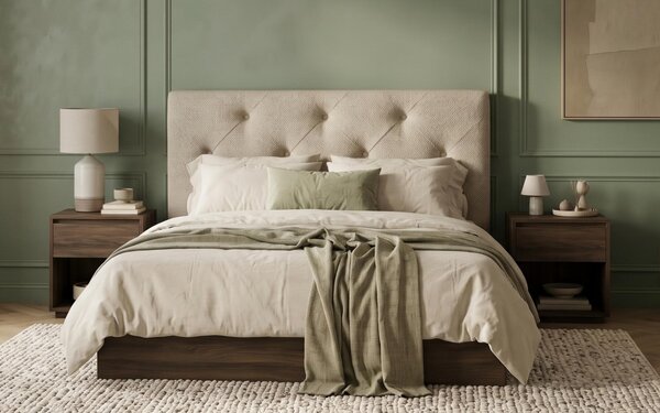 Тапицирана спалня за матрак 160/200 Хелена