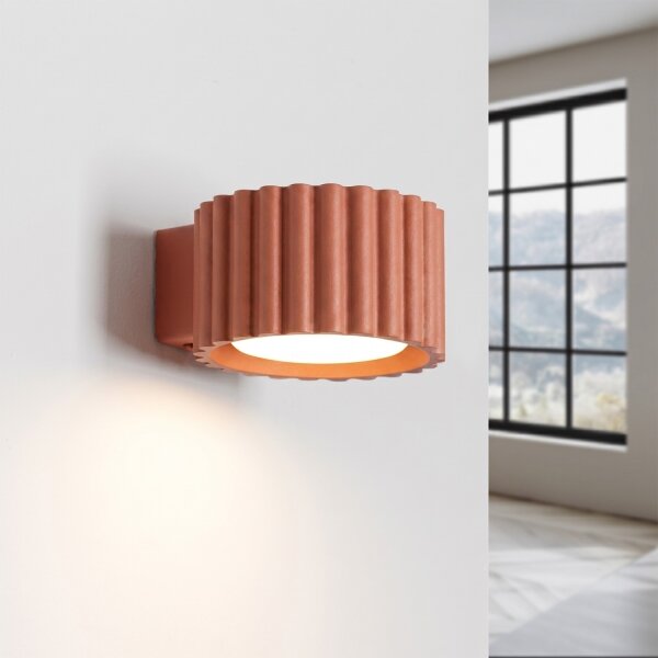 Sollux SL.2616 - Стенно осветително тяло AURA 1xGX53/10W/230V оранжево