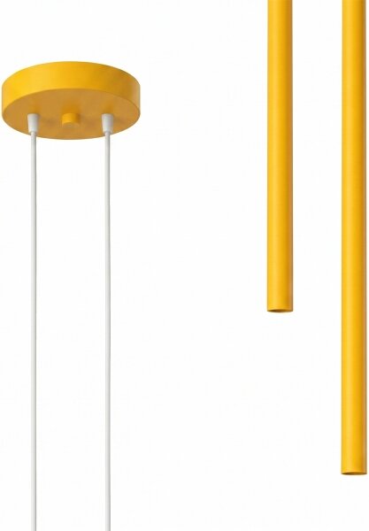 Sollux SL.2138 - Полилей на кабел PASTELO 2xG9/8W/230V жълт