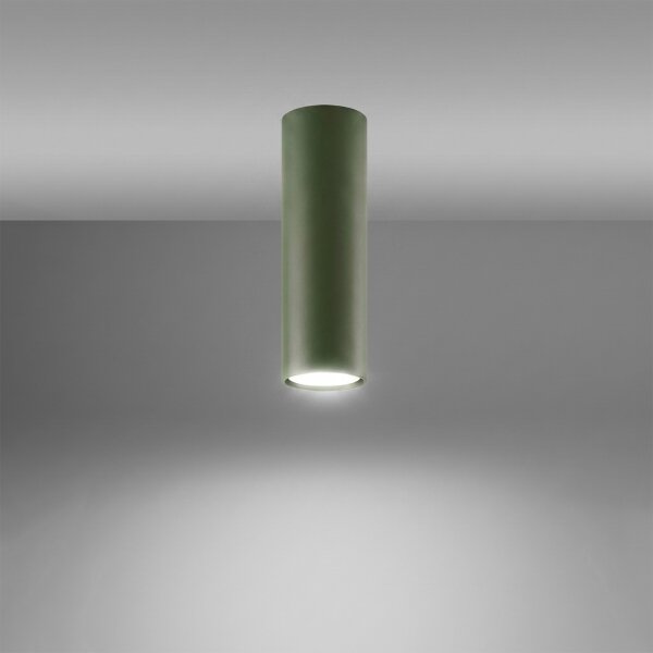 Sollux SL.2077 - Точково осветително тяло LAGOS 1xGU10/10W/230V зелено