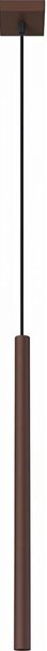 Sollux SL.2145 - Полилей на кабел PASTELO 1xG9/8W/230V кафяв