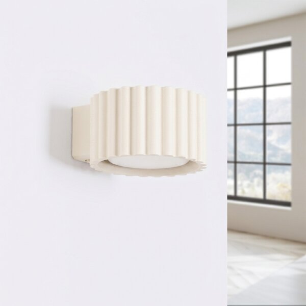Sollux SL.2614 - Стенно осветително тяло AURA 1xGX53/10W/230V в цвят крем