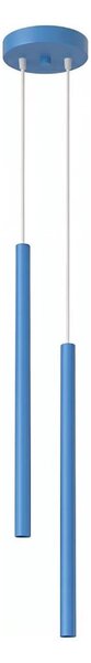 Sollux SL.2150 - Полилей на кабел PASTELO 2xG9/8W/230V син