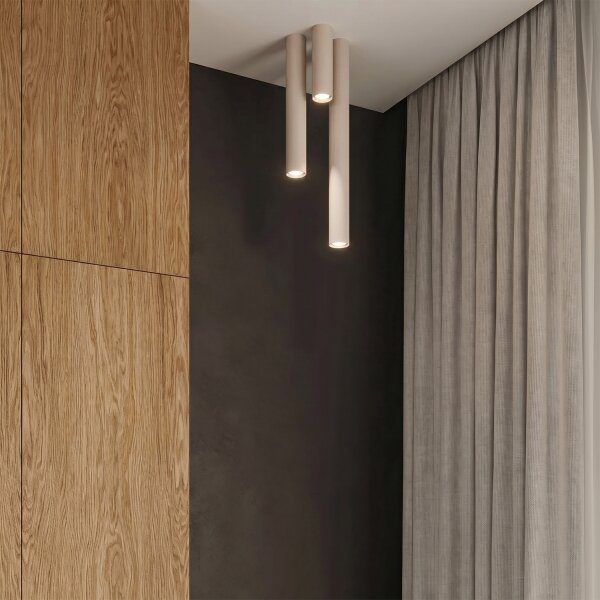 Sollux SL.2072 - Точково осветително тяло LAGOS 1xGU10/10W/230V в кремав цвят