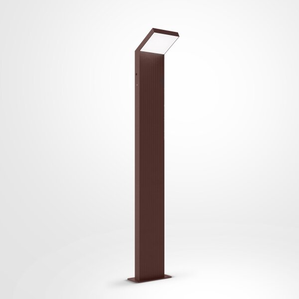 Brilagi - Външна LED лампа RIANO LED/8W/230V кафява IP65 80 см