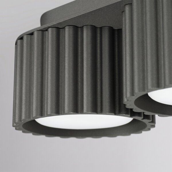 Sollux SL.2629 - Точково осветително тяло AURA 3xGX53/10W/230V черно