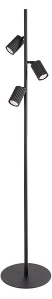 Sollux SL.2016 - Подова лампа KARBON 3xGU10/10W/230V черна