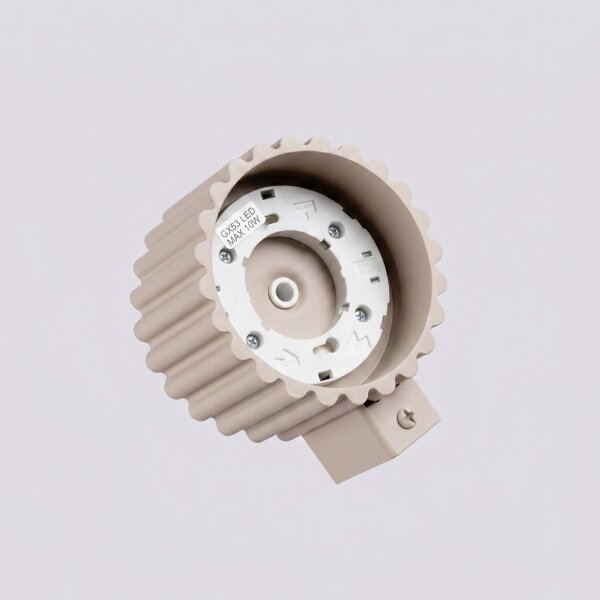 Sollux SL.2619 - Настенно осветително тяло AURA 1xGX53/10W/230V taupe