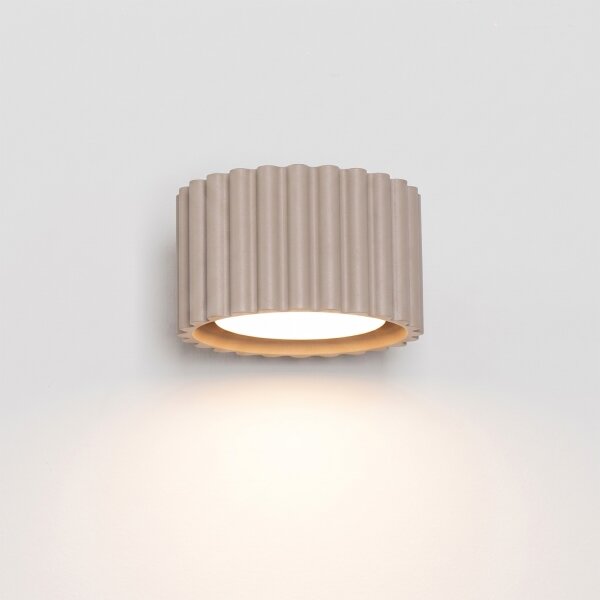 Sollux SL.2619 - Настенно осветително тяло AURA 1xGX53/10W/230V taupe