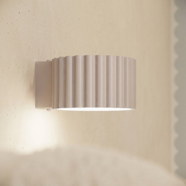 Sollux SL.2619 - Настенно осветително тяло AURA 1xGX53/10W/230V taupe