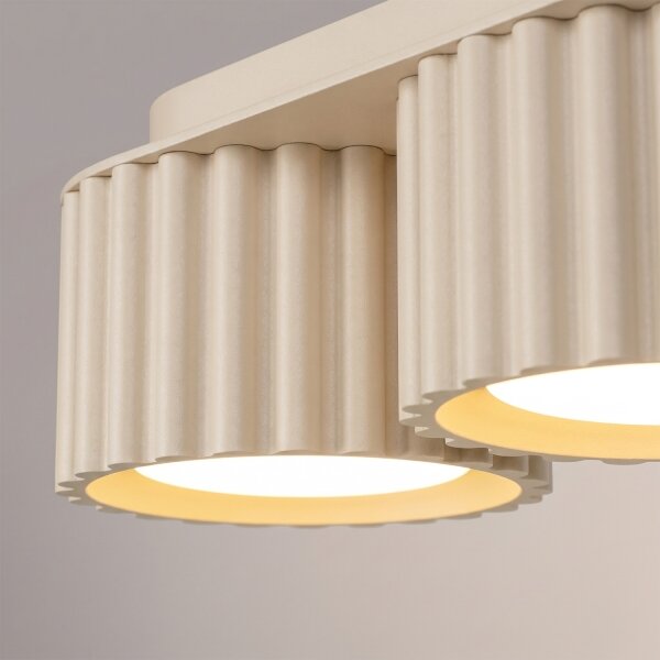 Sollux SL.2630 - Точково осветително тяло AURA 3xGX53/10W/230V кремаво
