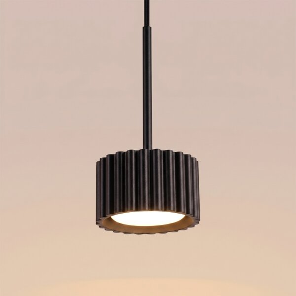 Sollux SL.2677 - Полилей на кабел AURA 1xGX53/10W/230V черен
