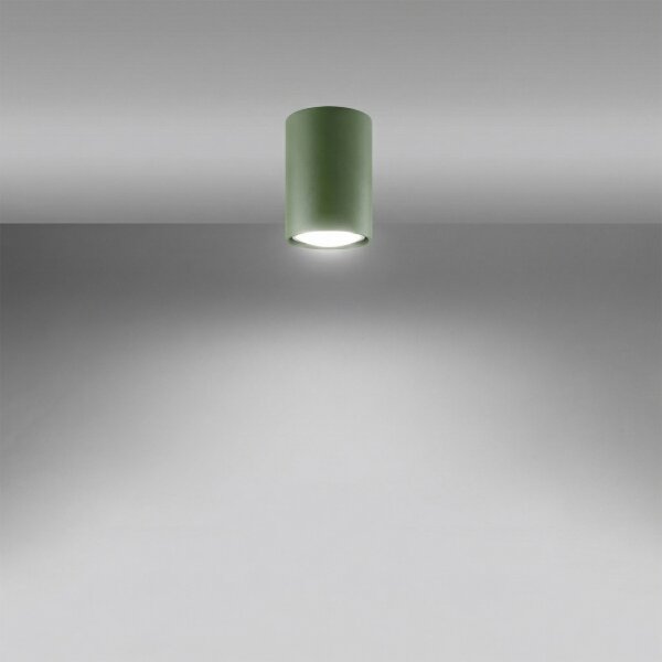 Sollux SL.2071 - Точково осветително тяло LAGOS 1xGU10/10W/230V зелено