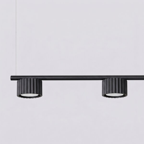 Sollux SL.2696 - Полилей на кабел AURA 4xGX53/10W/230V черен