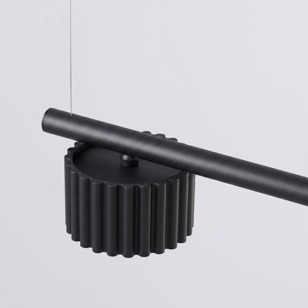 Sollux SL.2696 - Полилей на кабел AURA 4xGX53/10W/230V черен