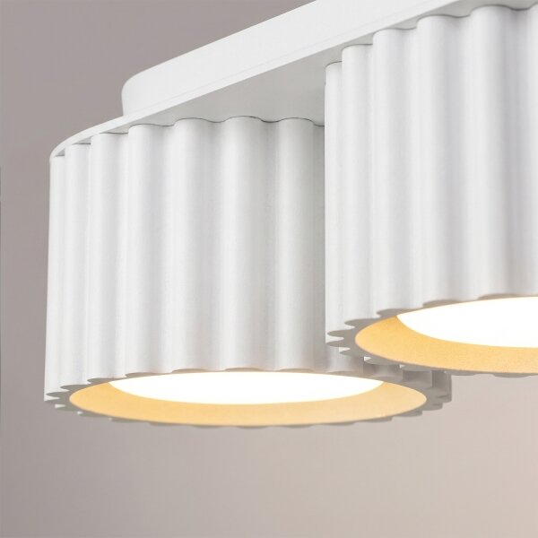 Sollux SL.2628 - Точково осветително тяло AURA 3xGX53/10W/230V бяло