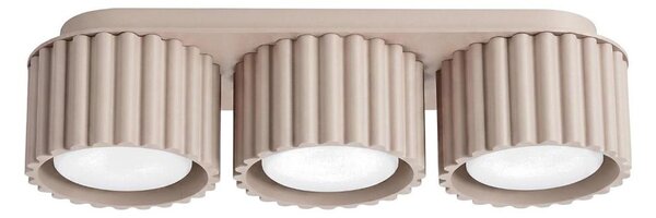 Sollux SL.2635 - Точково осветително тяло AURA 3xGX53/10W/230V таупе