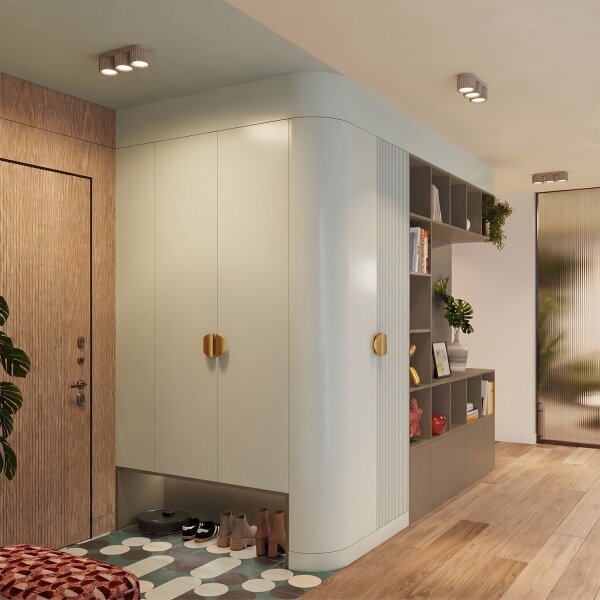 Sollux SL.2635 - Точково осветително тяло AURA 3xGX53/10W/230V таупе