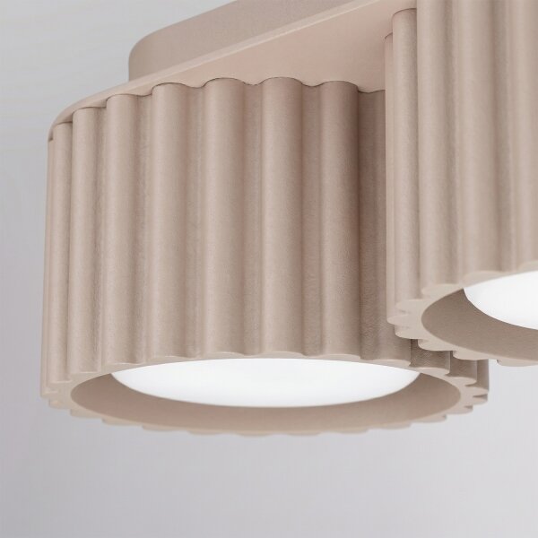 Sollux SL.2635 - Точково осветително тяло AURA 3xGX53/10W/230V таупе