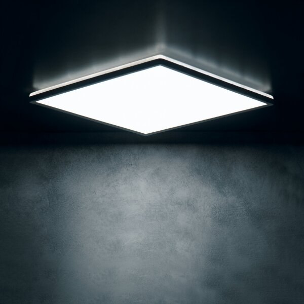 Kanlux 31531 - LED таванно осветително тяло AZPO LED/12,3W/230V 22,5x22,5 cm IP54 черно