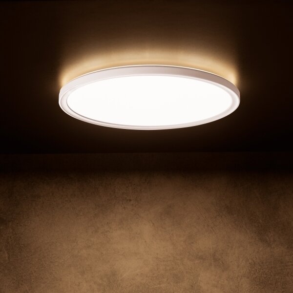 Kanlux 31512 - LED таванен плафон AZPO LED/11,8W/230V Ø 22,5 см IP54 бял
