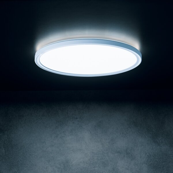 Kanlux 31512 - LED таванен плафон AZPO LED/11,8W/230V Ø 22,5 см IP54 бял