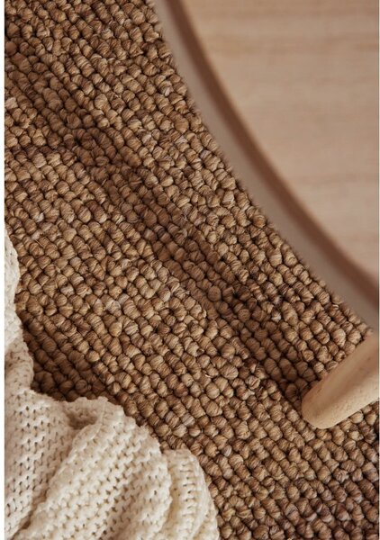 Светлокафяв килим подходящ за пране 80x150 cm Rocco Caramel – Elle Decoration