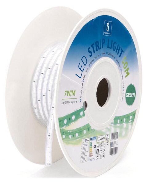 Aigostar - LED лента LED/350W/230V 50m зелена IP65